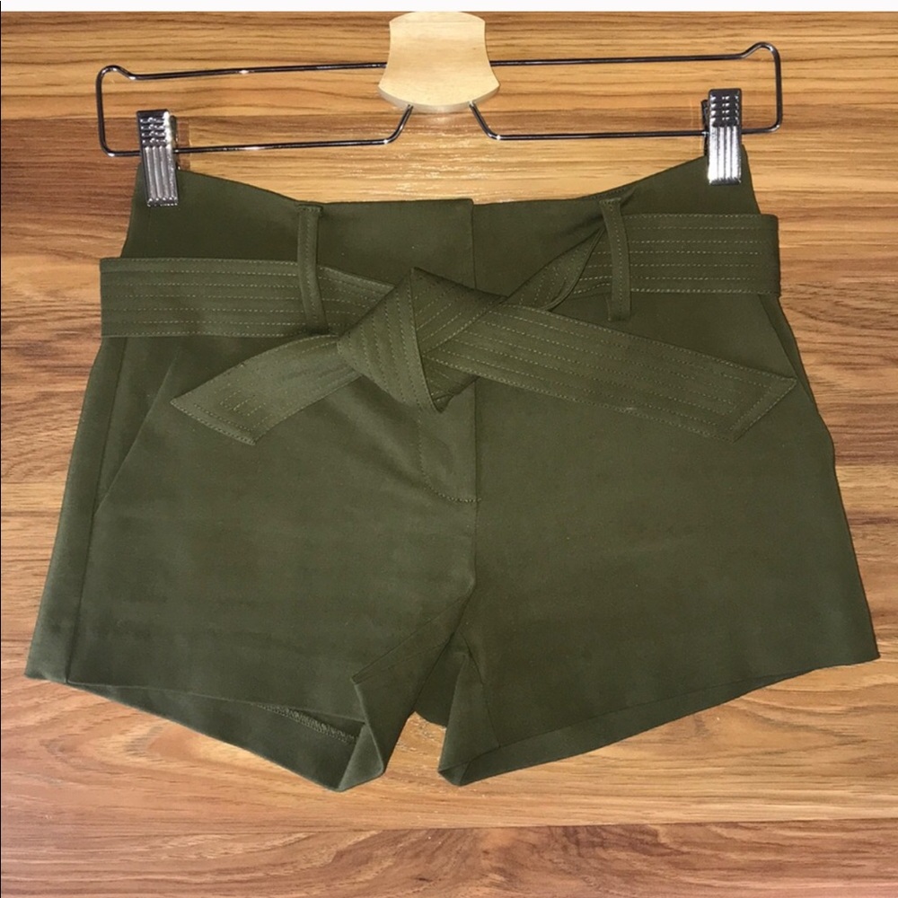 green shorts